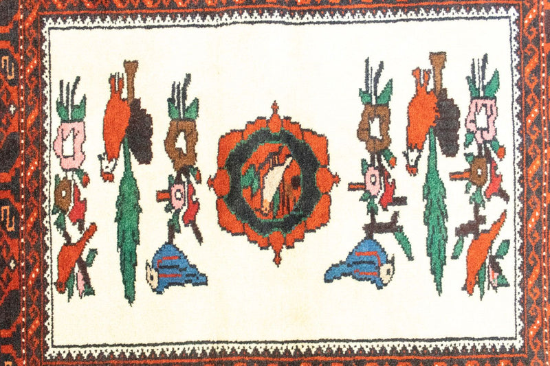 Baluch tapijt - 157 x 90 cm - oranje