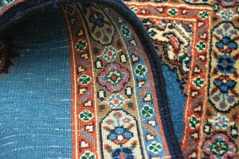 Perzisch tapijt - Klassiek - 100 x 60 cm - blauw