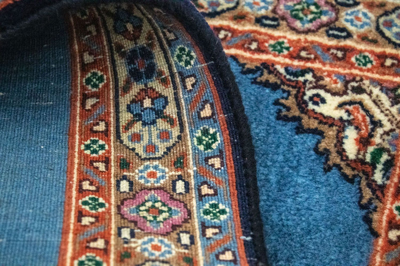 Perzisch tapijt - Klassiek - 100 x 60 cm - blauw