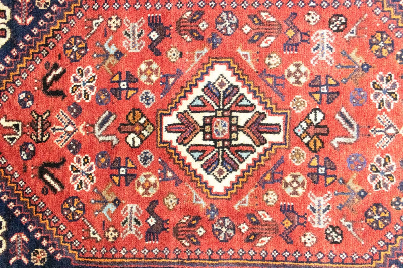 Perzisch Tapijt - Nomadisch - 127 x 75 cm - rood