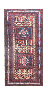 Baluch tapijt - 164 x 82 cm - blauw