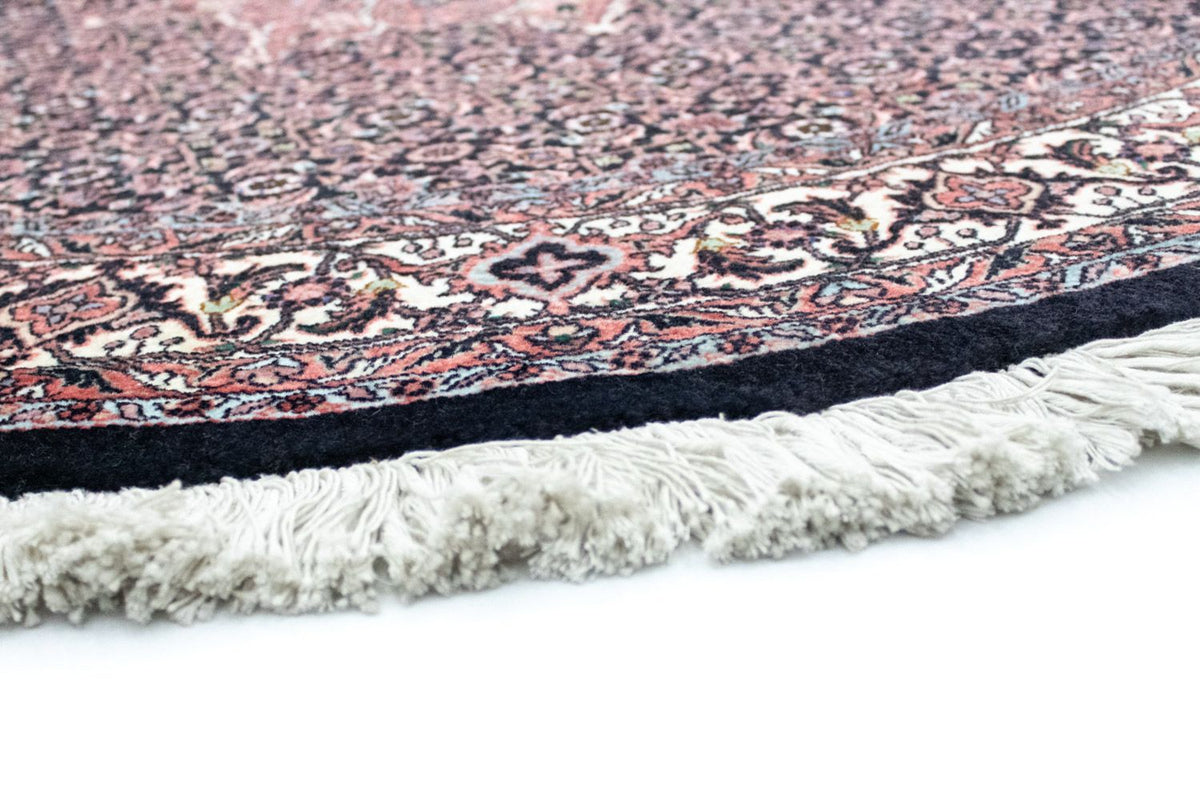 Perzisch tapijt - Bijar rond  - 155 x 155 cm - blauw