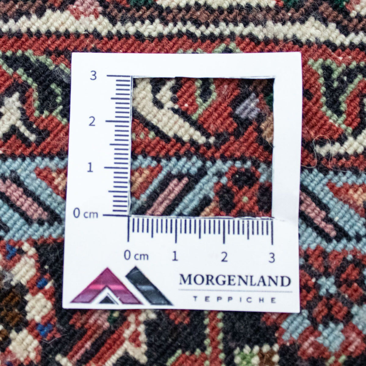 Perzisch tapijt - Bijar rond  - 155 x 155 cm - blauw