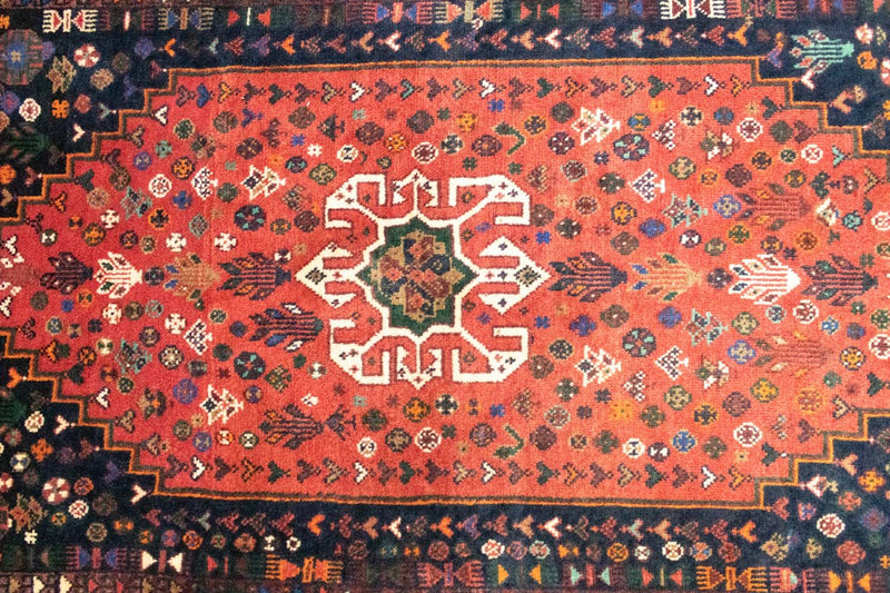 Perzisch Tapijt - Nomadisch - 145 x 92 cm - rood