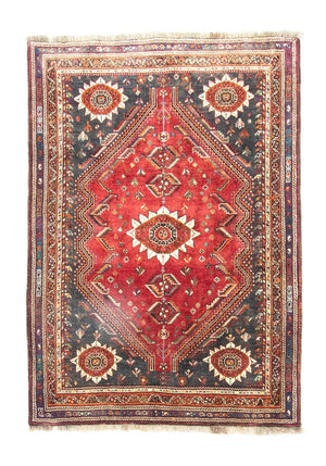 Perzisch Tapijt - Nomadisch - 168 x 120 cm - rood