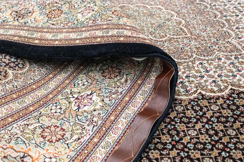 Perzisch tapijt - Tabriz - Royal - 246 x 174 cm - bruin