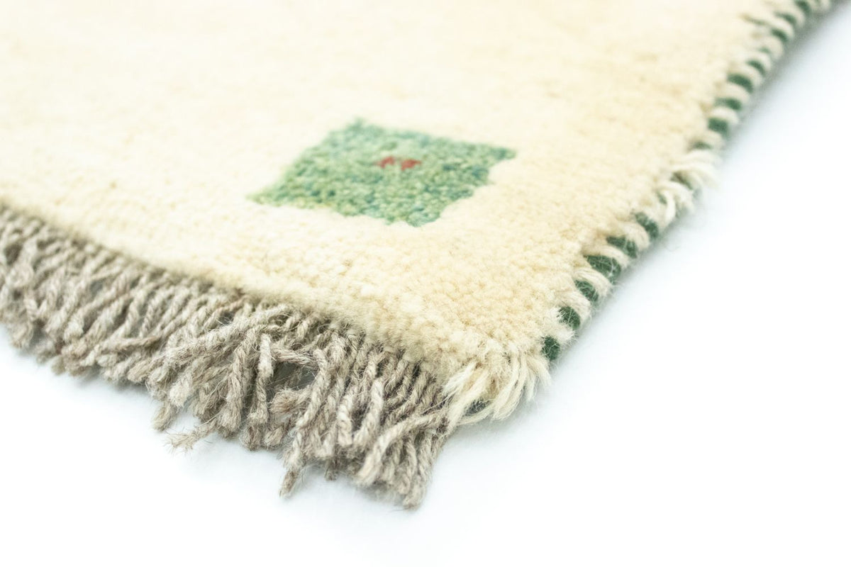 Gabbeh tapijt - Perzisch - 60 x 40 cm - beige