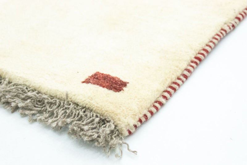 Gabbeh tapijt - Perzisch - 60 x 40 cm - beige