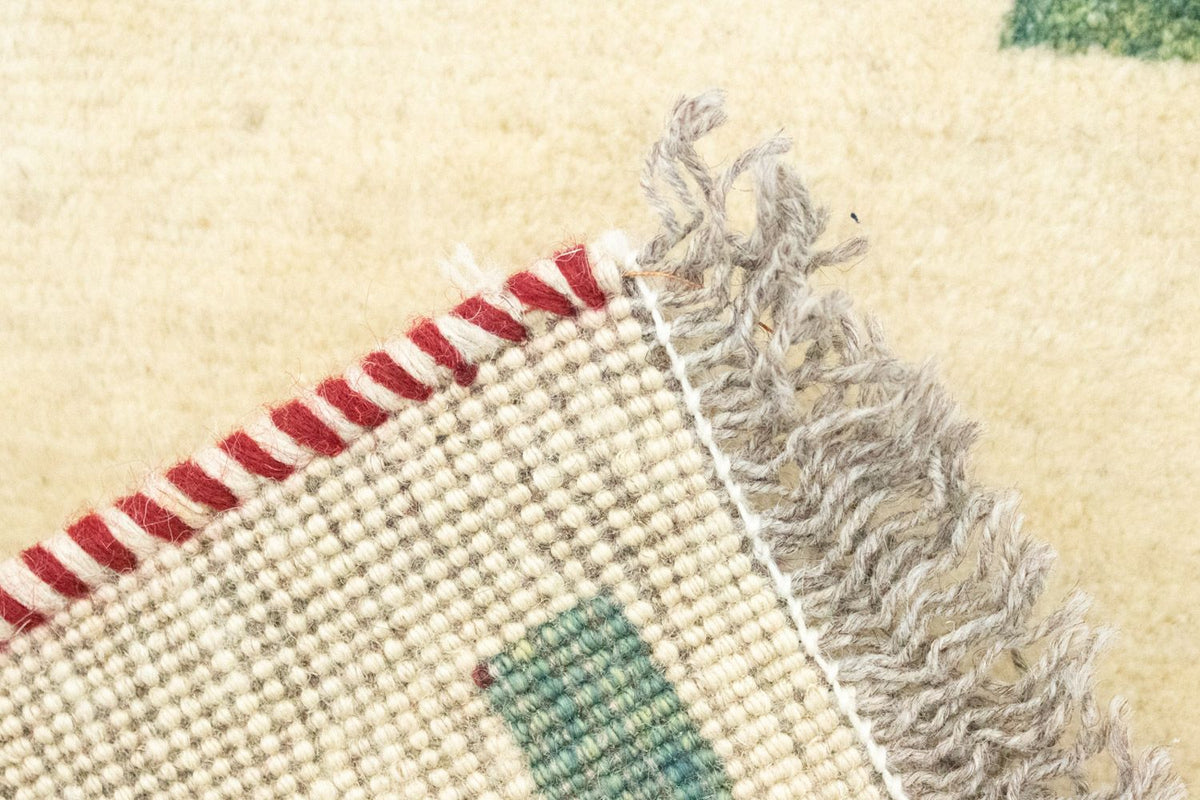 Gabbeh tapijt - Perzisch - 60 x 40 cm - beige