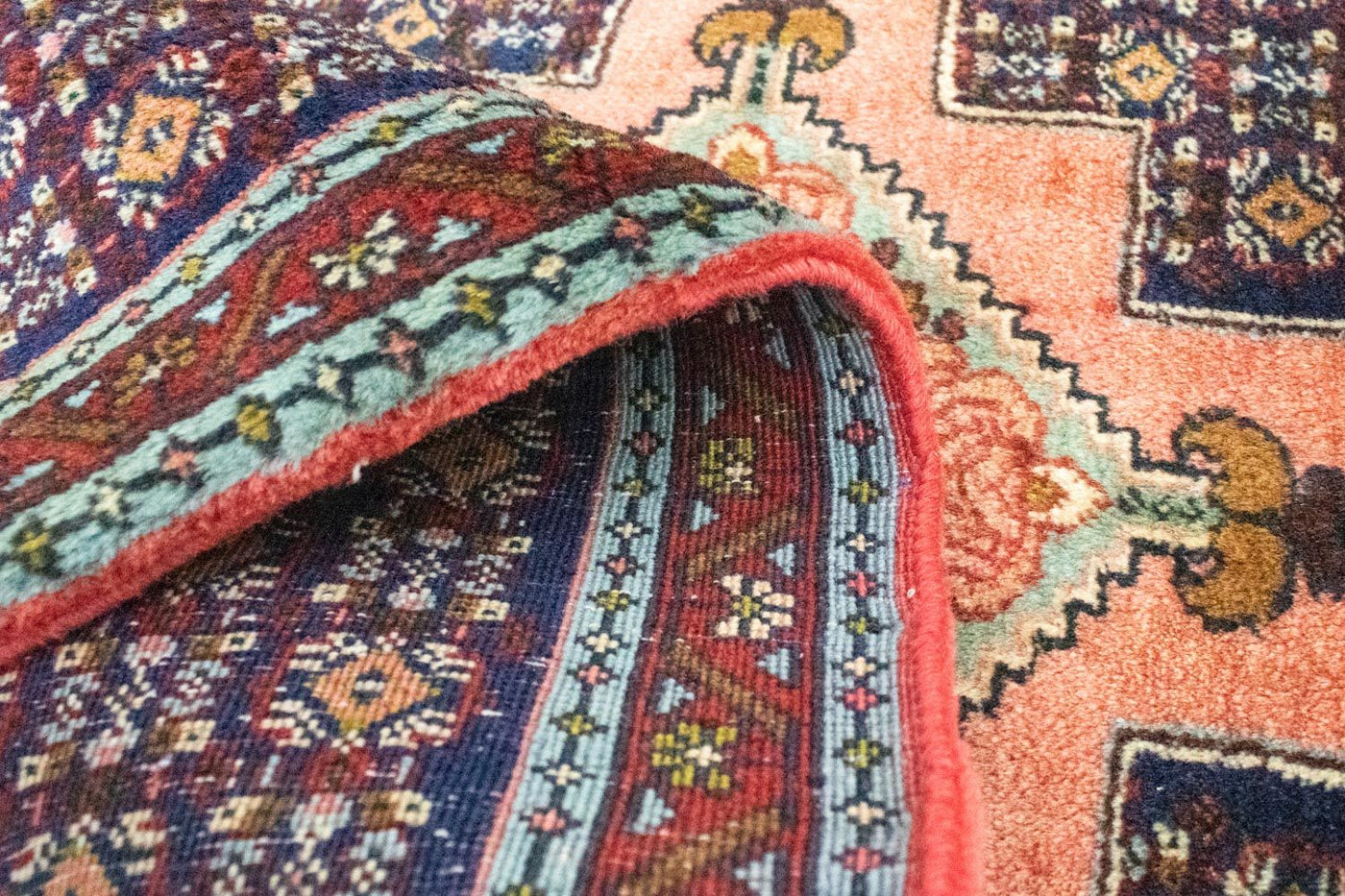 Senneh Tapijt 77x73cm - Perzisch tapijt