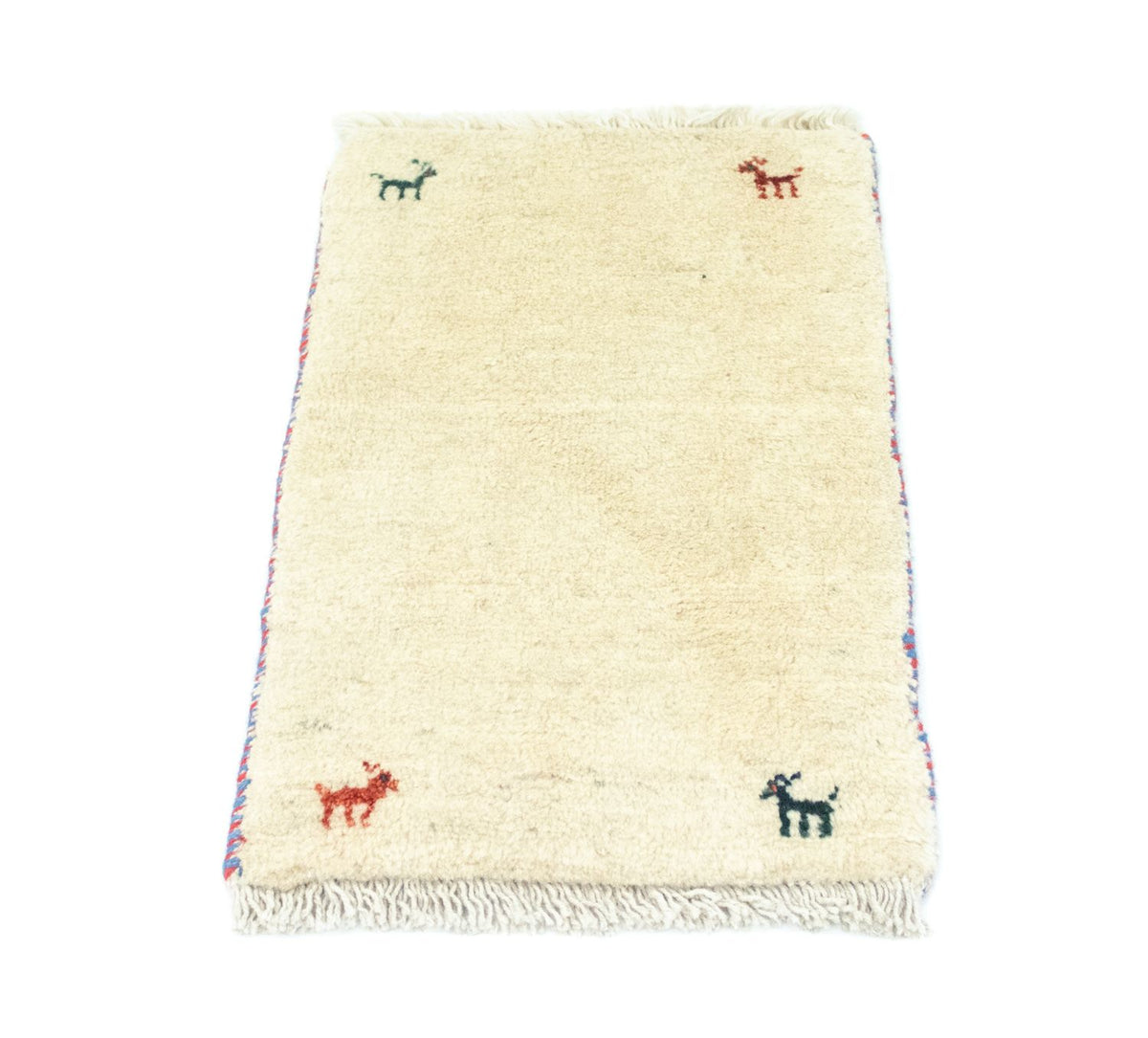 Gabbeh tapijt - Perzisch - 60 x 40 cm - beige