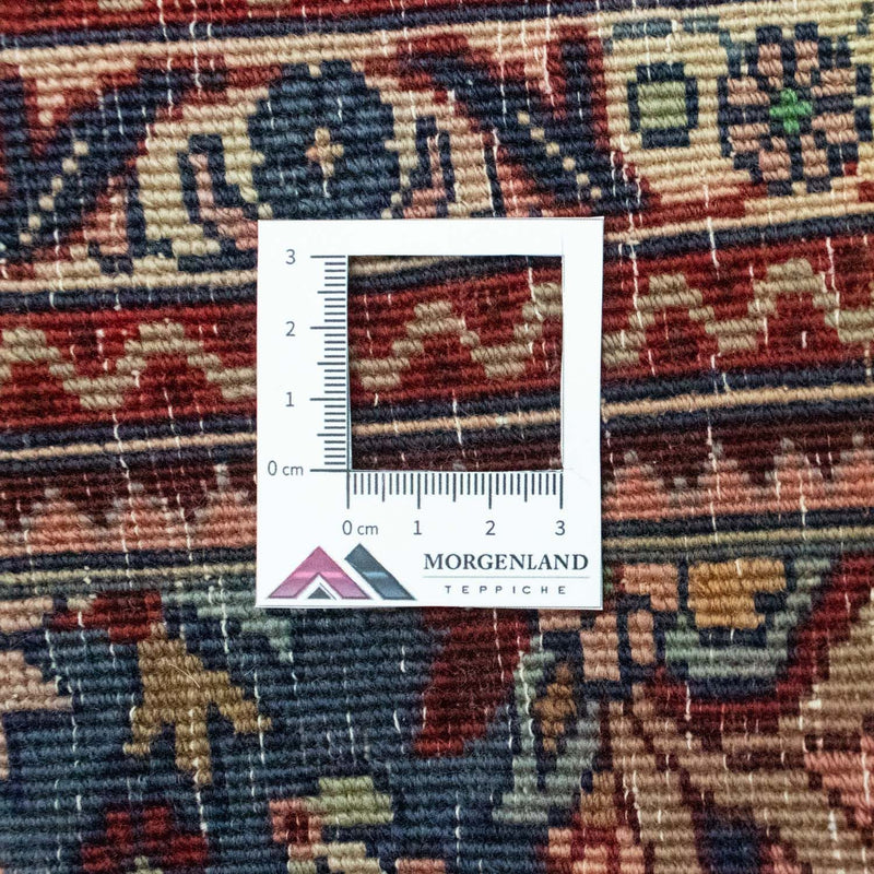 Perzisch tapijt - Bijar - 84 x 63 cm - blauw