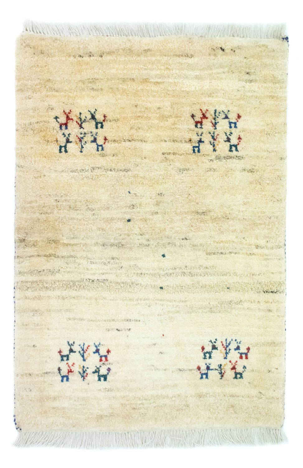 Gabbeh tapijt - Perzisch - 94 x 64 cm - veelkleurig