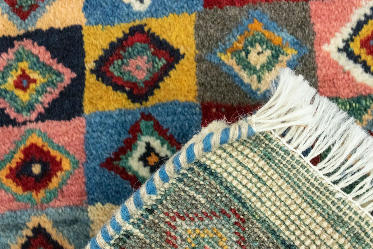 Gabbeh tapijt - Perzisch - 60 x 40 cm - veelkleurig