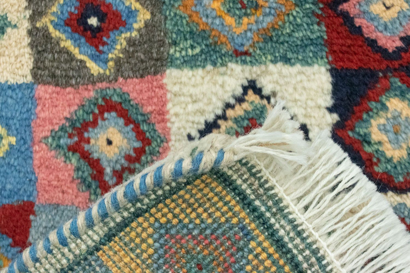 Perzische Gabbeh Tapijt 60x40cm - Perserteppich Wollteppich
