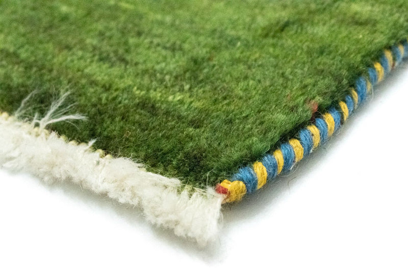 Gabbeh tapijt - Perzisch - 60 x 40 cm - groen