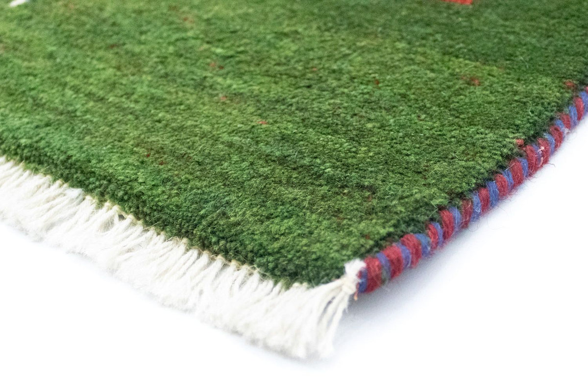 Gabbeh tapijt - Perzisch - 60 x 40 cm - groen