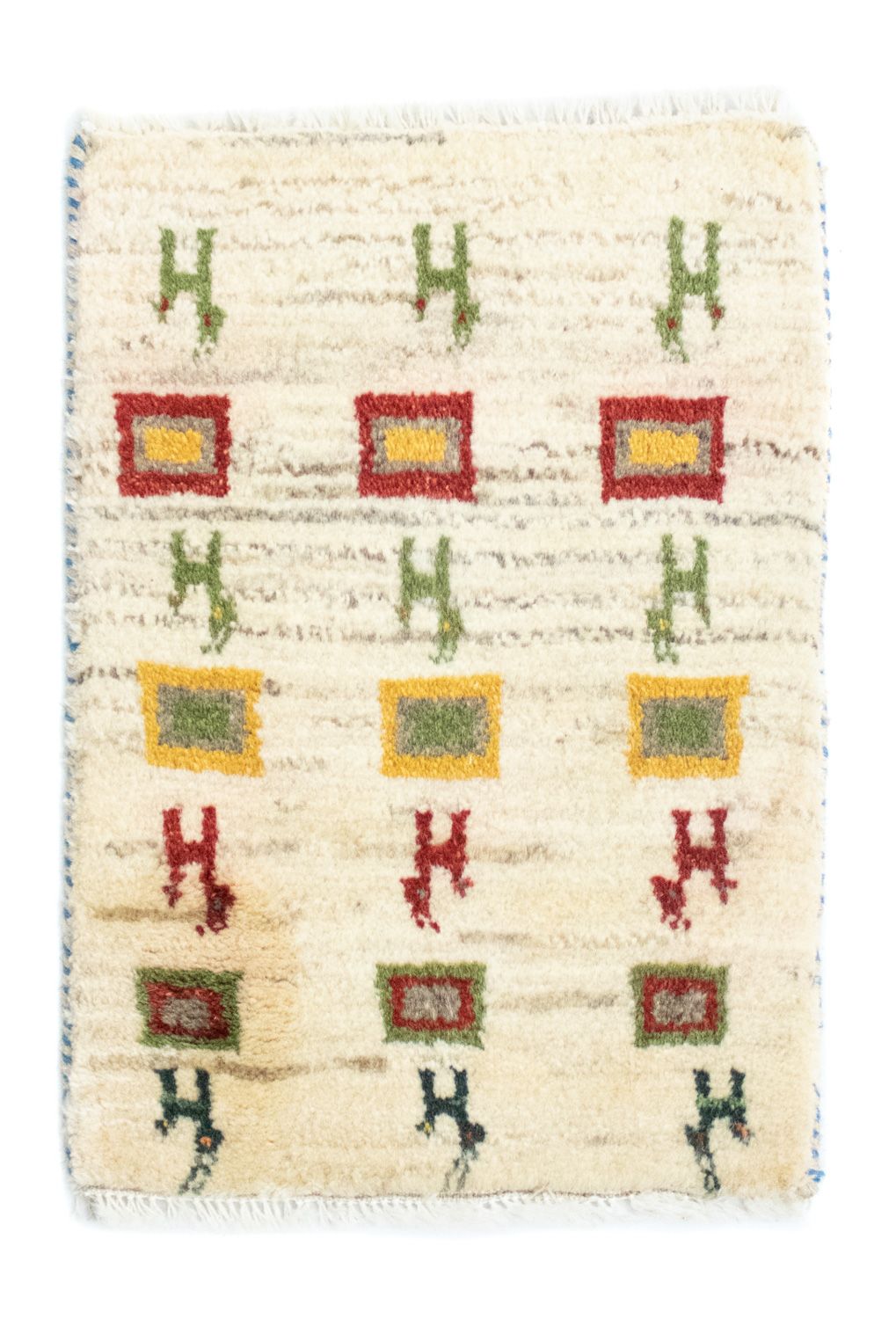 Gabbeh tapijt - Perzisch - 60 x 40 cm - veelkleurig