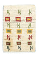 Perzische Gabbeh Tapijt 60x40cm - Perserteppich Wollteppich