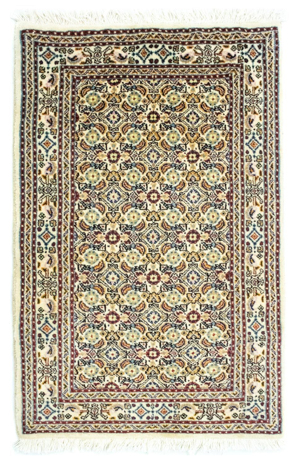 Perzisch tapijt - Klassiek - 90 x 60 cm - beige