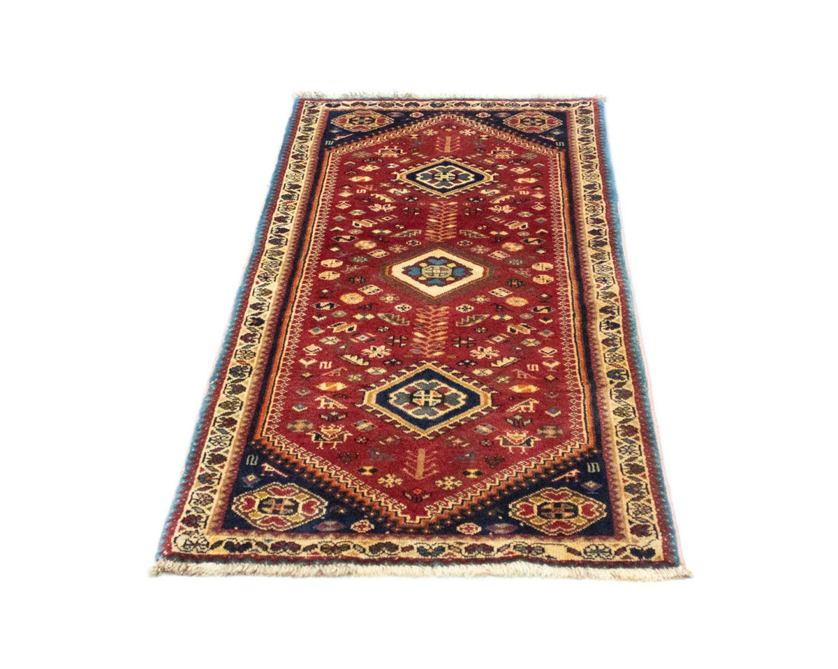 Perzisch Tapijt - Nomadisch - 148 x 73 cm - rood