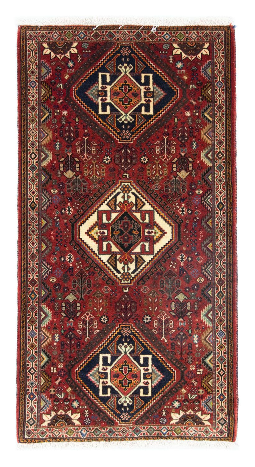 Perzisch Tapijt - Nomadisch - 147 x 75 cm - rood