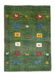 Gabbeh tapijt - Perzisch - 128 x 92 cm - groen