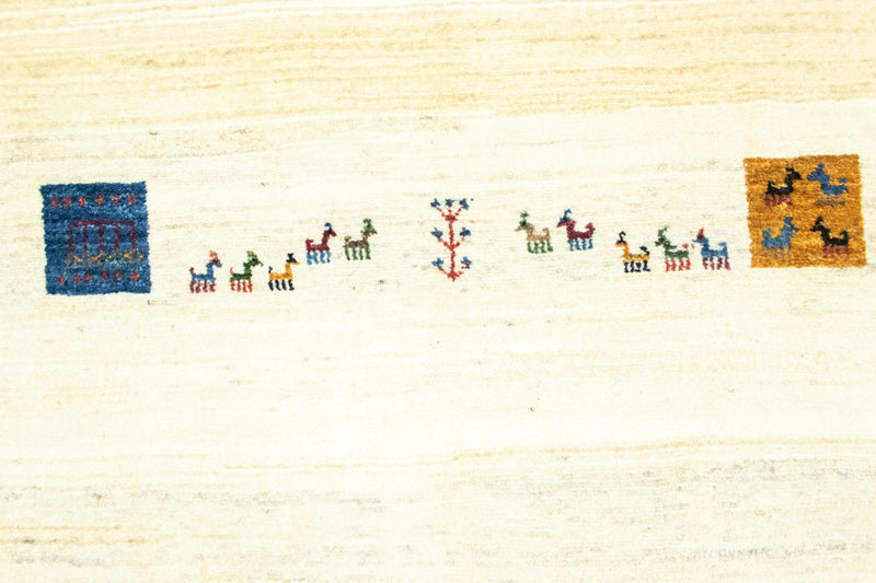 Gabbeh Tapijt - Loribaft Perzisch - 130 x 81 cm - veelkleurig