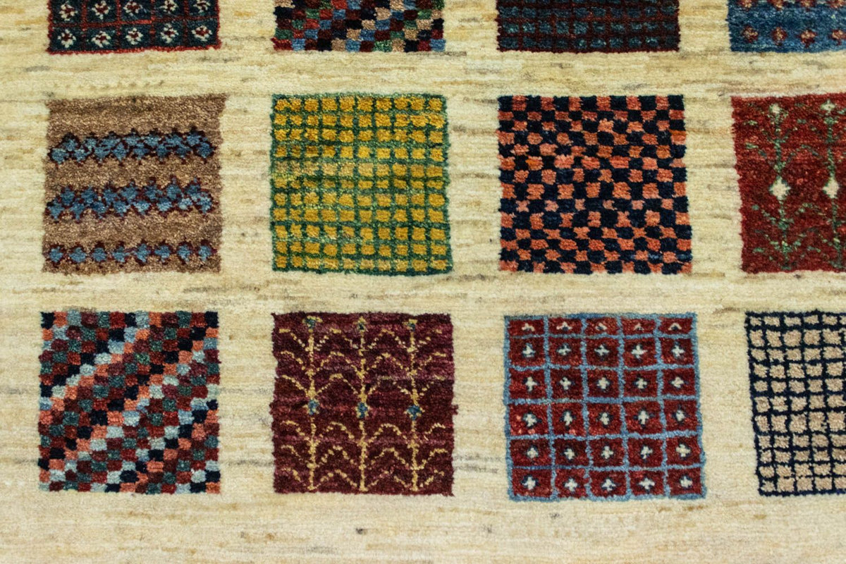 Gabbeh Tapijt - Loribaft Perzisch - 132 x 86 cm - veelkleurig