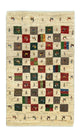 Perzische Gabbeh Tapijt 129x80cm - Perserteppich Wollteppich