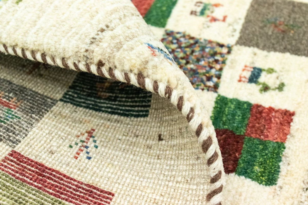 Gabbeh tapijt - Perzisch - 129 x 80 cm - gekleurd