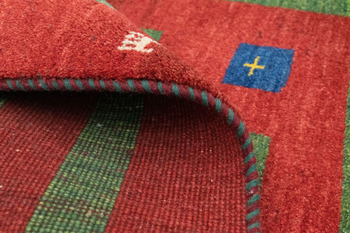 Perzisch Tapijt - Nomadisch - 120 x 82 cm - oranje