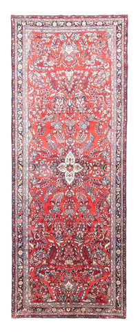 Loper Perzisch Tapijt - Nomadisch - 405 x 150 cm - rood