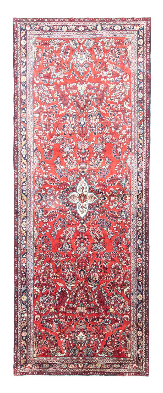 Loper Perzisch Tapijt - Nomadisch - 405 x 150 cm - rood