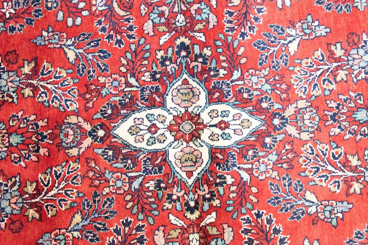 Loper Perzisch Tapijt - Nomadisch - 405 x 150 cm - rood