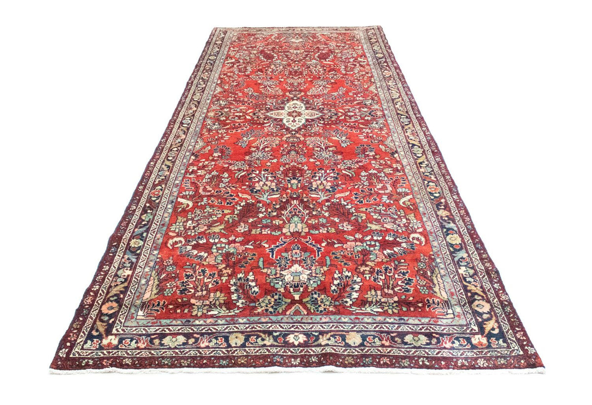 Loper Perzisch Tapijt - Nomadisch - 405 x 150 cm - rood