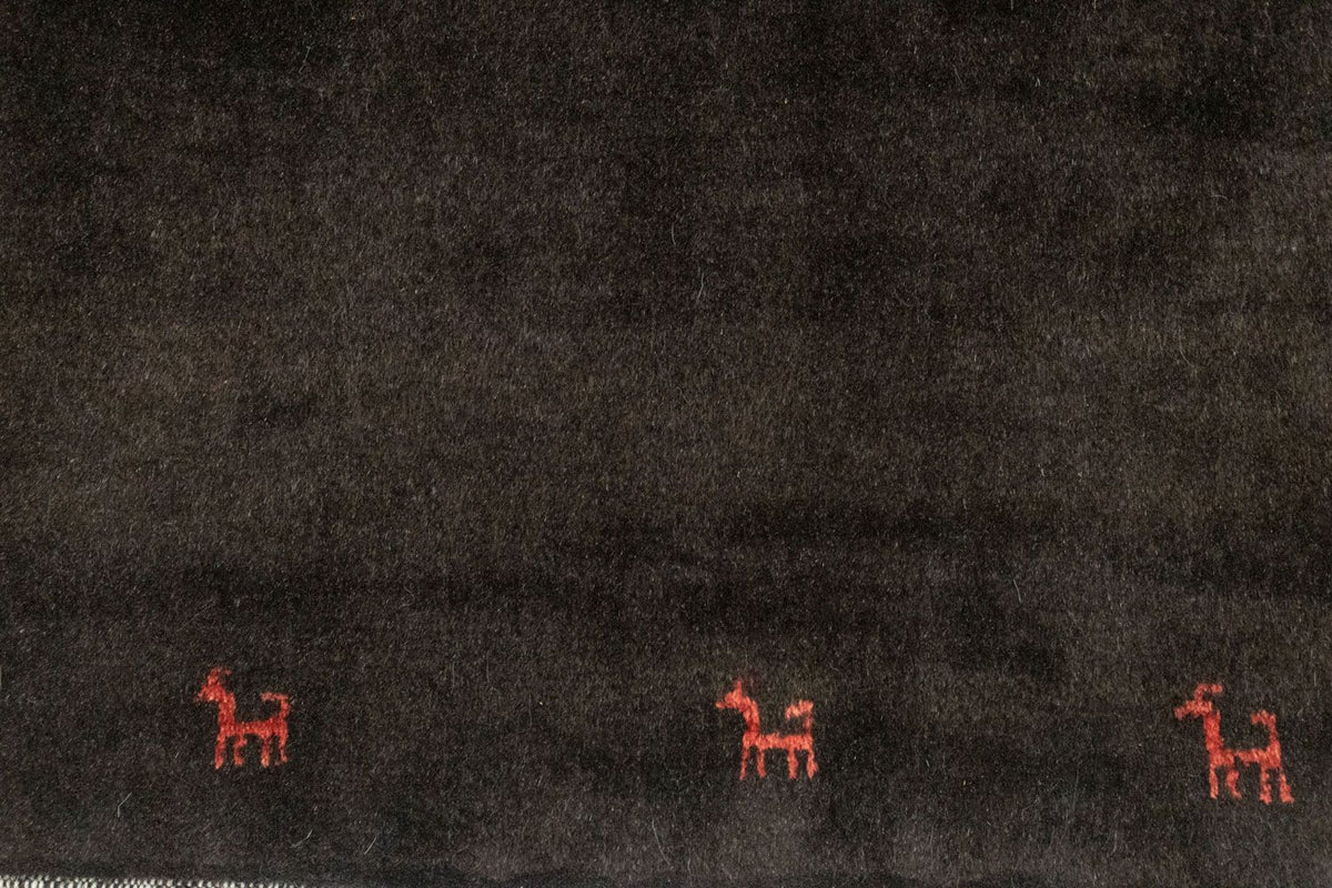 Gabbeh tapijt - Perzisch - 130 x 85 cm - blauw