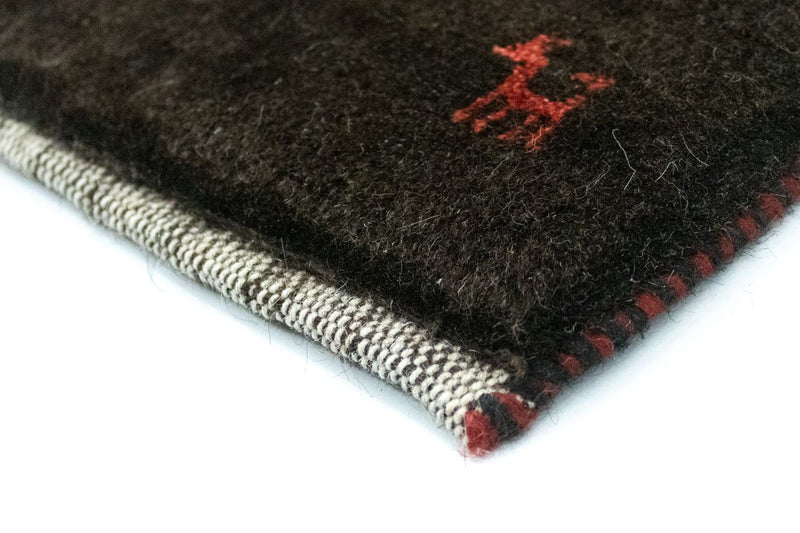 Gabbeh tapijt - Perzisch - 130 x 85 cm - blauw