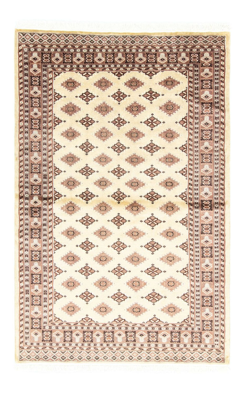 Pakistaans tapijt - 188 x 126 cm - beige