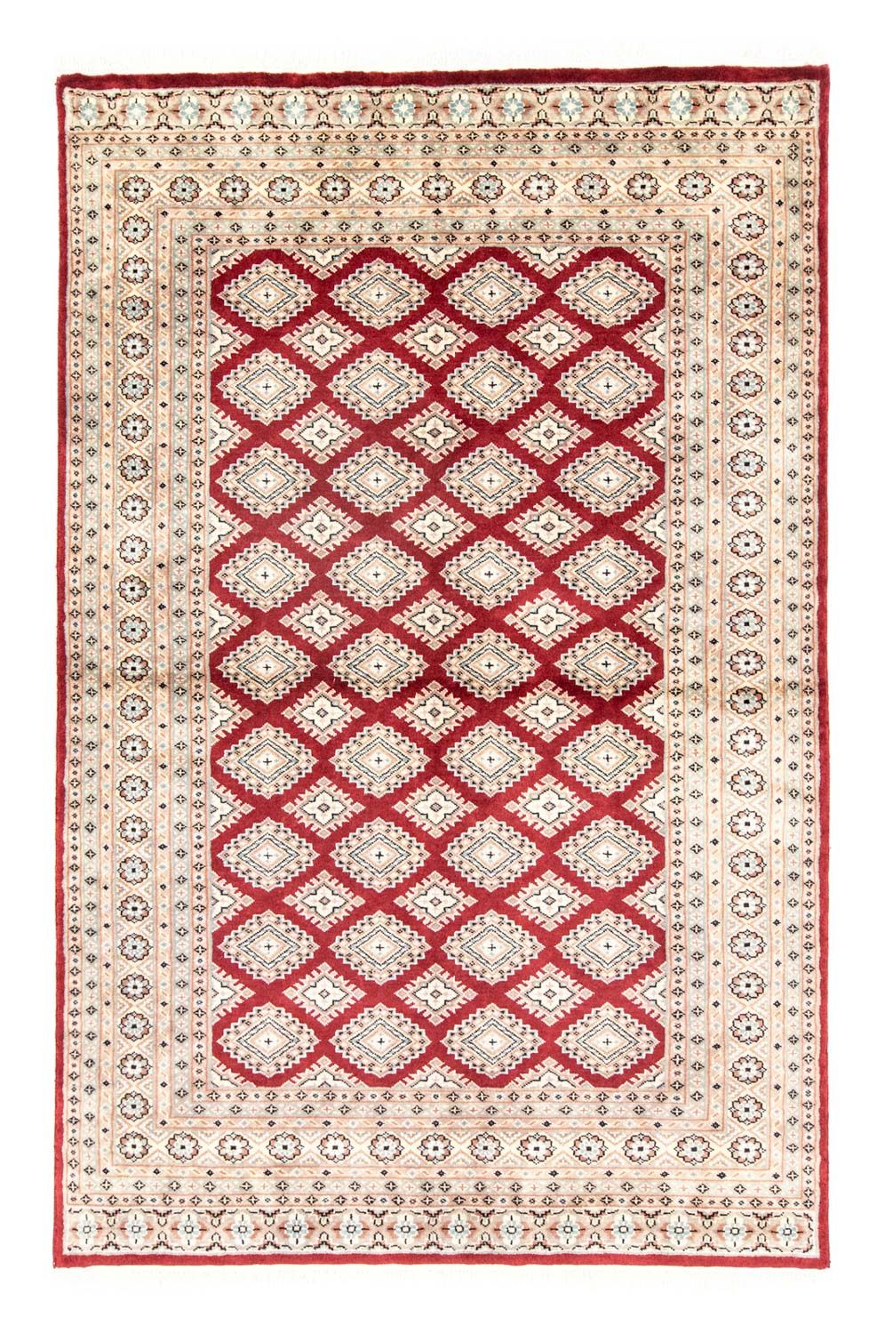 Pakistaans tapijt - 198 x 136 cm - rood