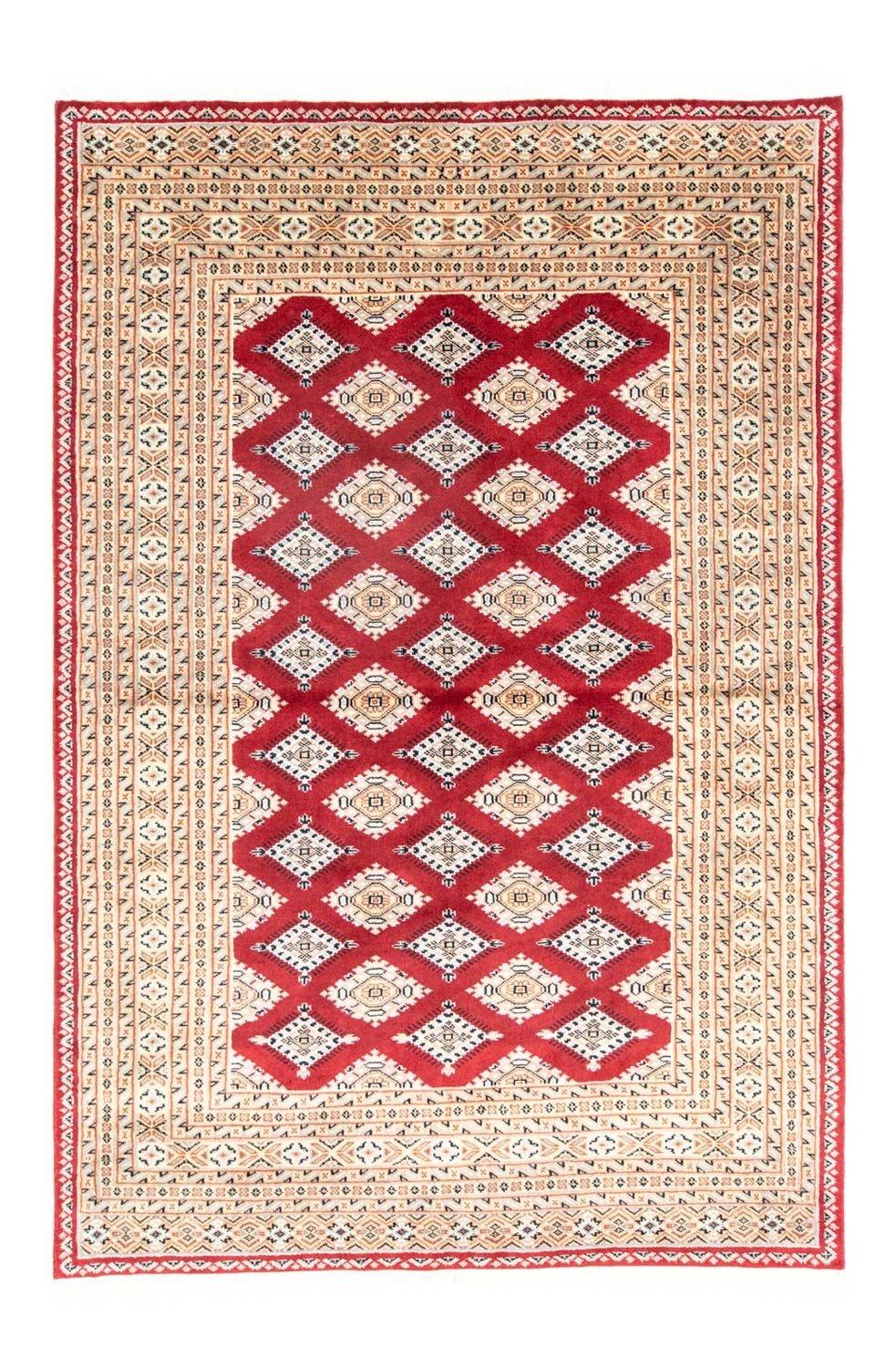 Pakistaans tapijt - 207 x 143 cm - rood