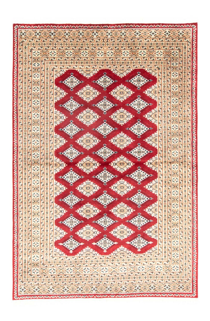 Pakistaans tapijt - 207 x 143 cm - rood