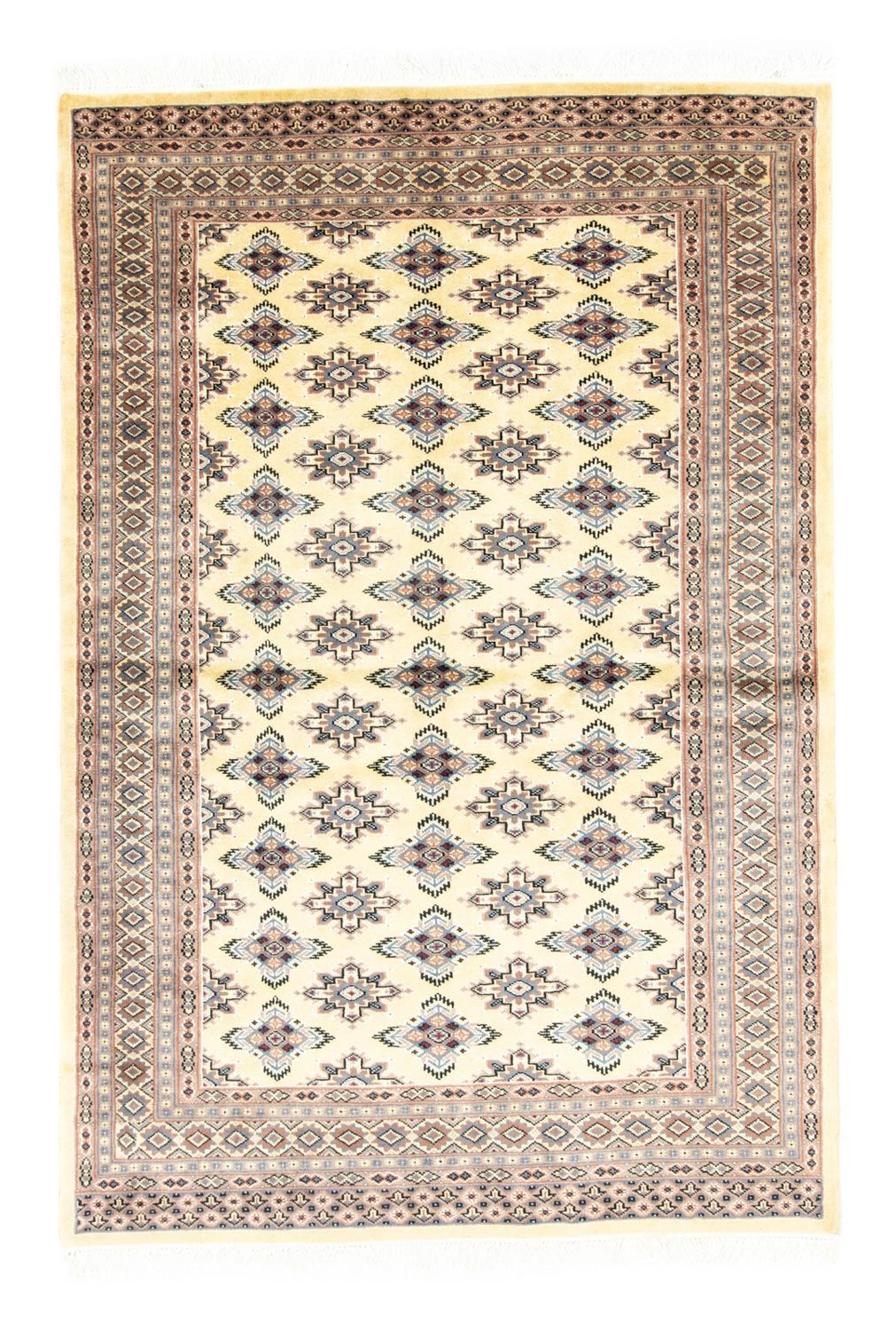 Pakistaans tapijt - 185 x 127 cm - beige