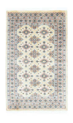 Pakistaans tapijt - 128 x 77 cm - beige