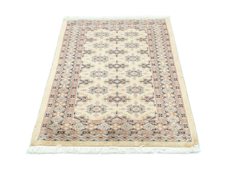 Pakistaans tapijt - 122 x 76 cm - beige