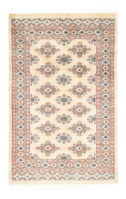 Pakistaans tapijt - 122 x 77 cm - beige