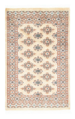 Pakistaans tapijt - 122 x 77 cm - beige