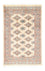 Pakistaans tapijt - 122 x 77 cm - beige