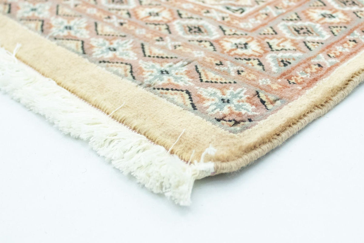 Pakistaans tapijt - 122 x 77 cm - beige