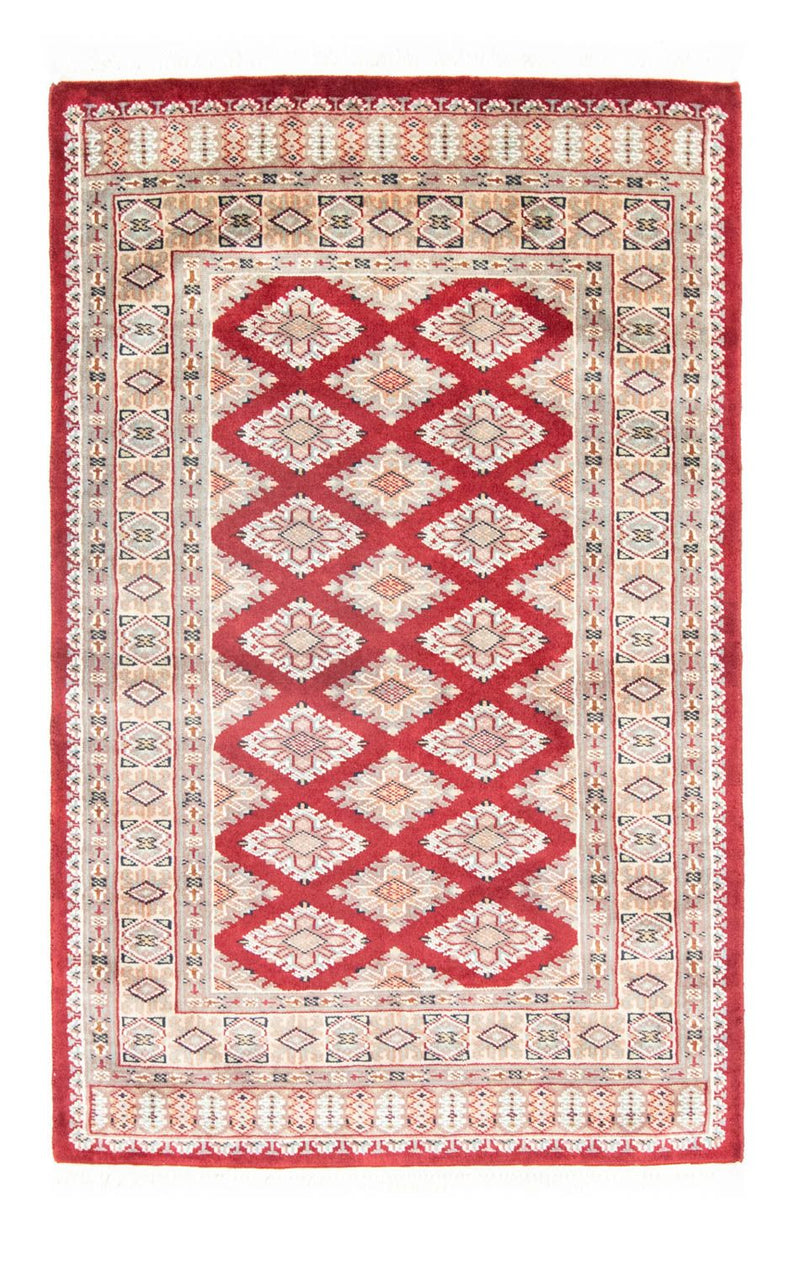 Pakistaans tapijt - 124 x 78 cm - rood